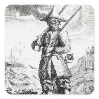 Frontispiece Square Sticker