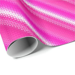 Frosted glass stripes - pink and fuchsia