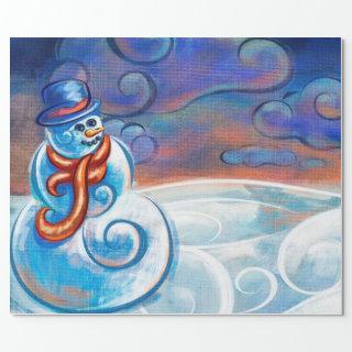 Frosty Blues Art