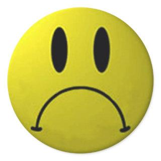 Frown Face Sticker