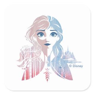 Frozen 2 | Anna - Born this Way Square Sticker
