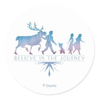 Frozen 2: Anna, Elsa & Friends | The Journey Classic Round Sticker