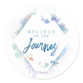 Frozen 2: Believe In The Journey Classic Round Sticker