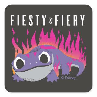 Frozen 2 | Bruni - Fiesty & Fiery Square Sticker