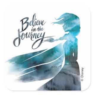 Frozen 2: Elsa | Believe in the Journey Square Sticker
