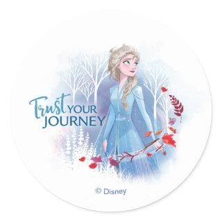 Frozen 2: Elsa | Trust Your Journey Classic Round Sticker