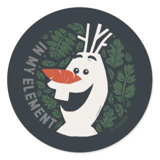 Frozen 2: Olaf | In My Element Classic Round Sticker
