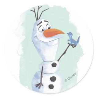 Frozen 2: Olaf | Nature Is Magical Classic Round Sticker