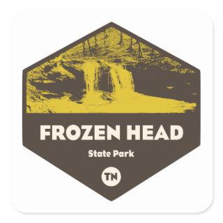 Frozen Head State Park Tennessee Square Sticker
