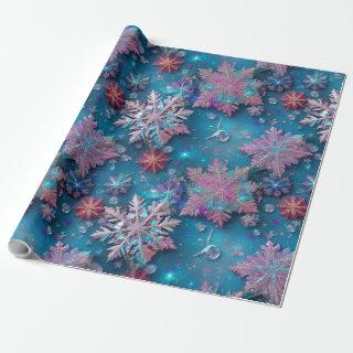 Frozen snowflakes