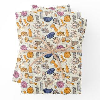 Fruits and Vegetables Food Pattern  Sheets