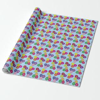 Fruity circle candies or cereal