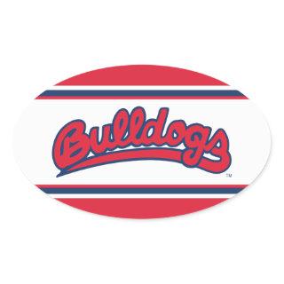FSU Bulldogs Oval Sticker