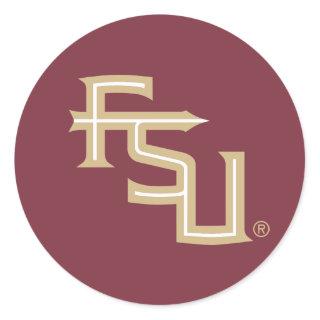 FSU Seminoles Classic Round Sticker