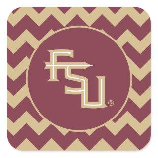 FSU Seminoles Square Sticker