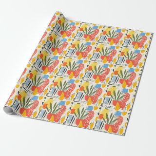 Fuavism Style Vibrant Colors Garden Pot