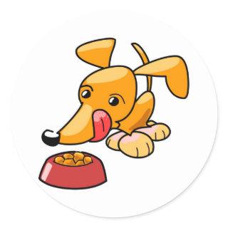 Fuffy Classic Round Sticker