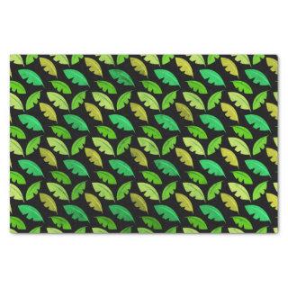 Fun Banana Leaf Tropical Birthday Party Pattern Tissue Paper