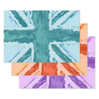 Fun Colored Union Jack by Heva Weva Craft / Gift  Sheets