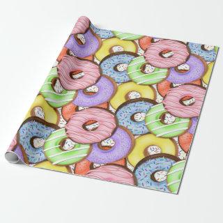 Fun Colorful Donuts Sprinkles