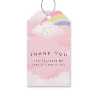 Fun Colorful Rainbow Birthday Gift Tags