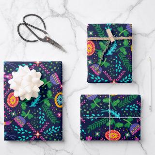 Fun Colorful Stylized Floral  Sheets