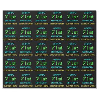 Fun Digital Computing Themed 71st Birthday