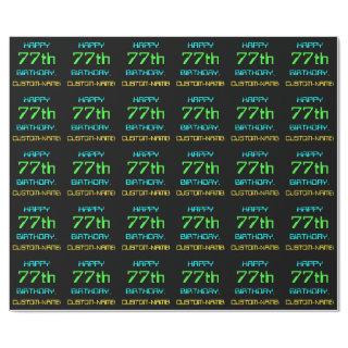 Fun Digital Computing Themed 77th Birthday