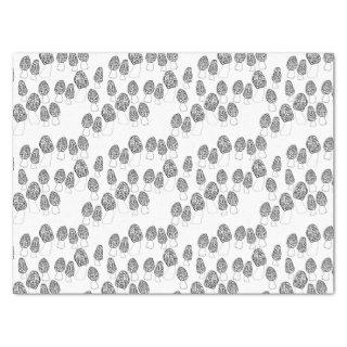 Fun Fungi Morel Mushrooms Pattern Gift Tissue Paper