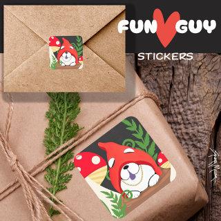 FUN GUY the chow gnome stickers