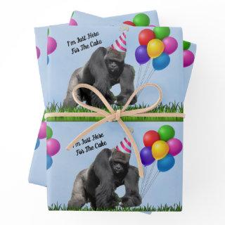 Fun Loving Birthday Gorilla - Sheets