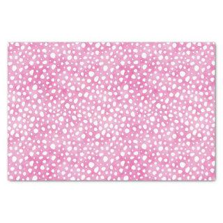 Fun Pink Cheetah Pattern Tissue Paper