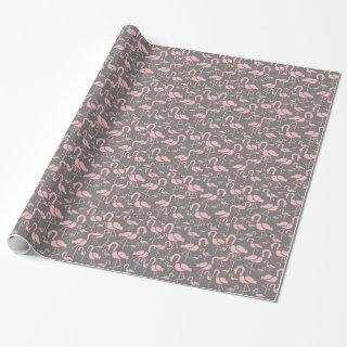 Fun Pink Flamingo bird art