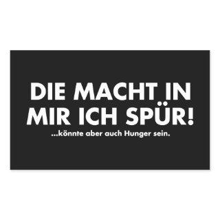 Fun Power in Me Rectangular Sticker