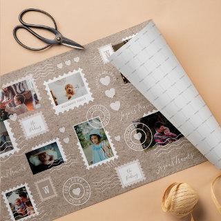 Fun Special Delivery Postage Stamps Photo Collage  Sheets