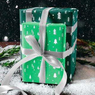 Fun White Christmas Tree Pattern   Sheets