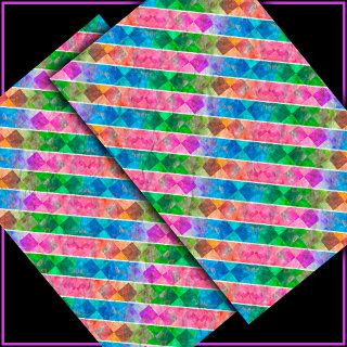 [Fun with Stripes] Pattern #5a Checkered Decoupage Tissue Paper