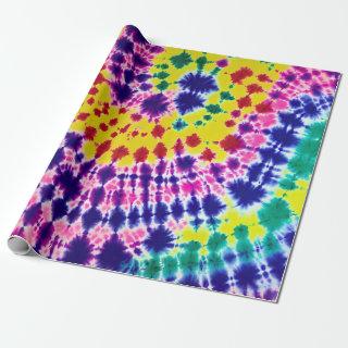 Funky Bohemian Batik Tie Dye Abstract Art