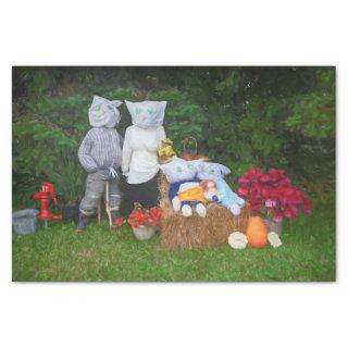 Funny Autumn Family Country Rustic Farm Tissue Paper