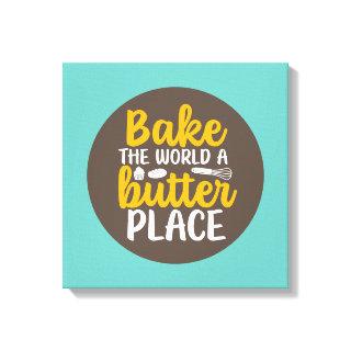 Funny Baking Bakery Typography Retro Wall Art