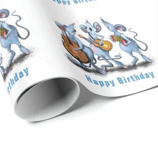 Funny Birthday  Musical Mouse Band