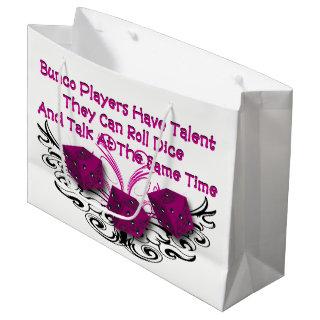 Funny  Bunco Dice Game Prize Bag