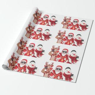 Funny Christmas Characters Holiday Festive