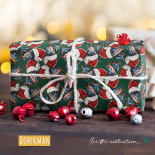 Funny Doberman Christmas Pattern