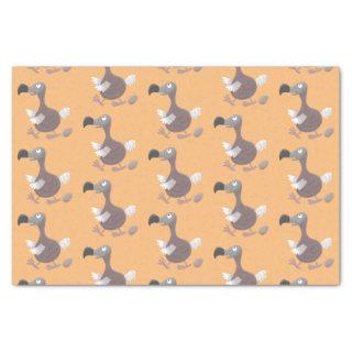 Funny dodo bird cartoon illustration tissue paper