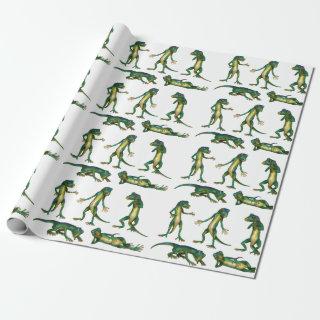 Funny Gecko Gift Wrap Any Occasion