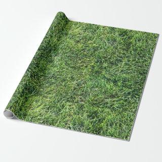 Funny green grass real photo texture pattern fun