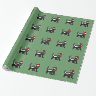 Funny Honey Badger Christmas