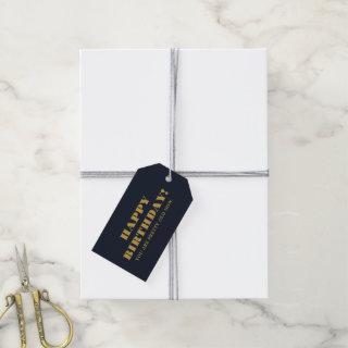 Funny Humorous Happy Birthday You Are Old Gift Tags