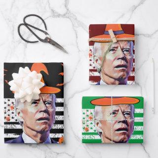 Funny Joe Biden Happy You Know The Thing Halloween  Sheets